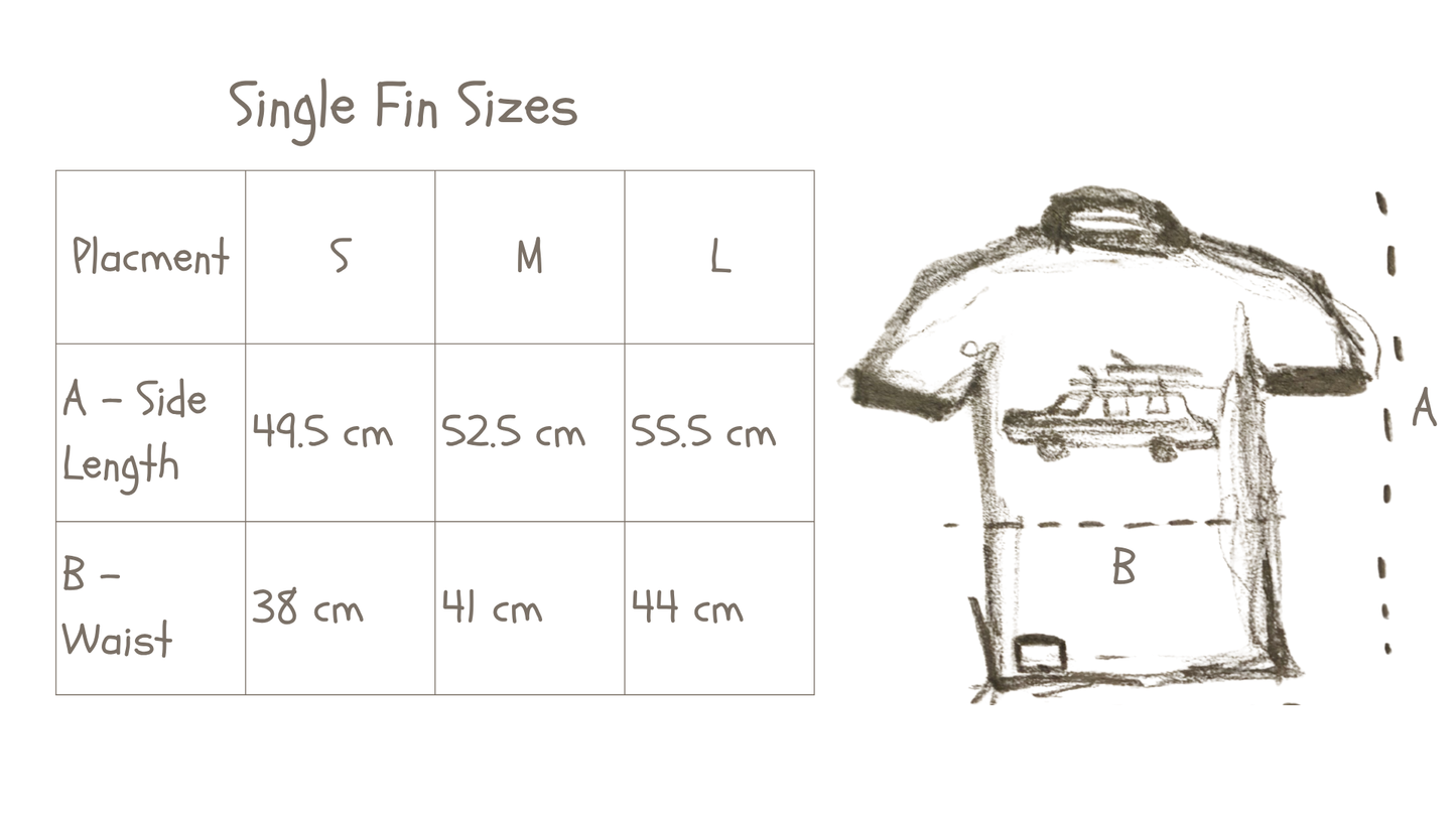 Single Fin Mini Tee